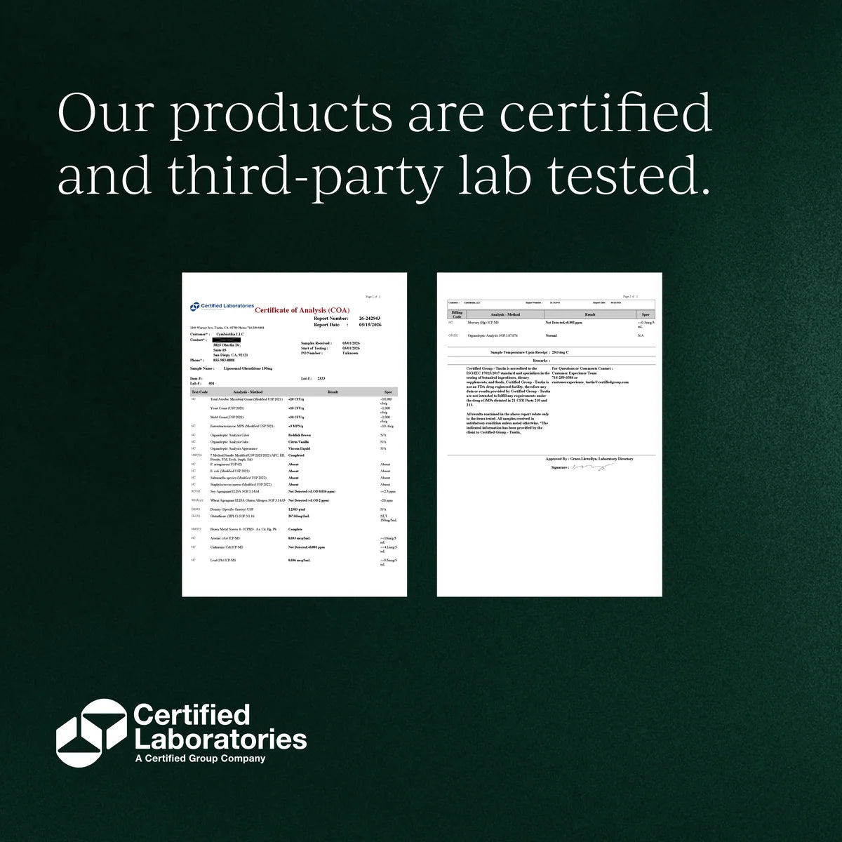 Clearwell Lipsomal Packets